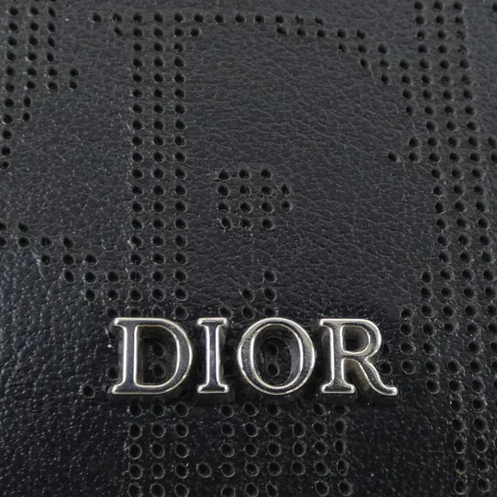 Dior Card Case Black